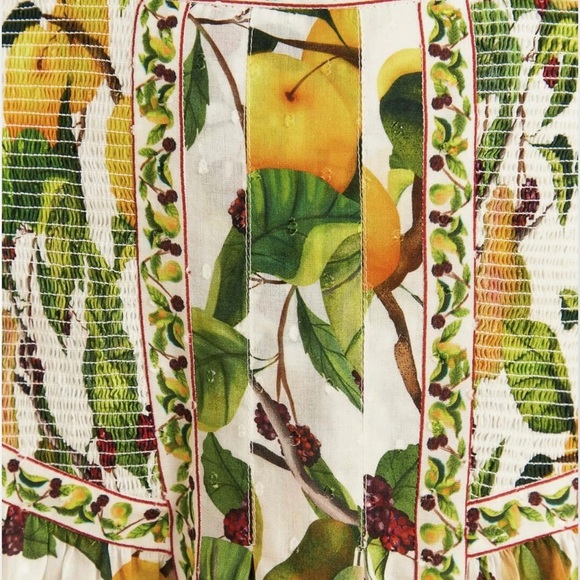 Farm Rio Off-White Fruit Orchard Mini Skirt - Picture 5 of 9